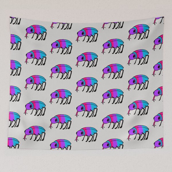 Item preview, Escarabajo Gorgojo Andrógino Bandera Del Orgullo designed and sold by doodledont.