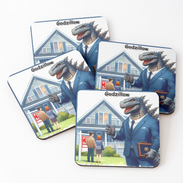 Item preview, Monster Home Sales By Godzillow designed and sold by Rick London Gifts.