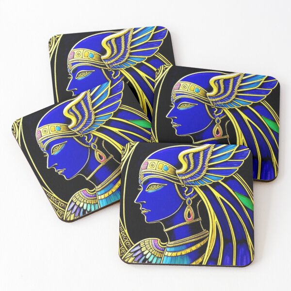 Item preview, Abstract Egyptian Art Isis designed and sold by TheDarkWardrobe.