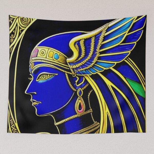 Item preview, Abstract Egyptian Art Isis designed and sold by TheDarkWardrobe.