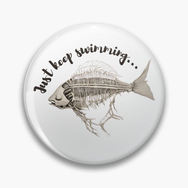 Item preview, Just Keep Swimming... designed and sold by MetalThreads-UK.