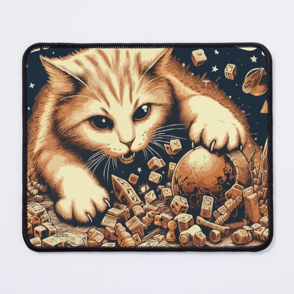 Item preview, Tabby Cat Destroyer of Worlds designed and sold by slumknightsllc.