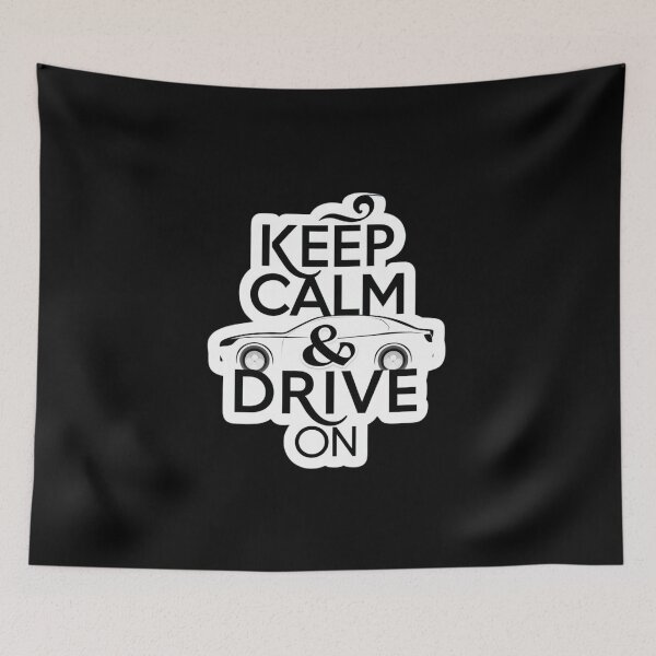 Item preview, Keep Calm And Drive On designed and sold by Peter Stawicki.