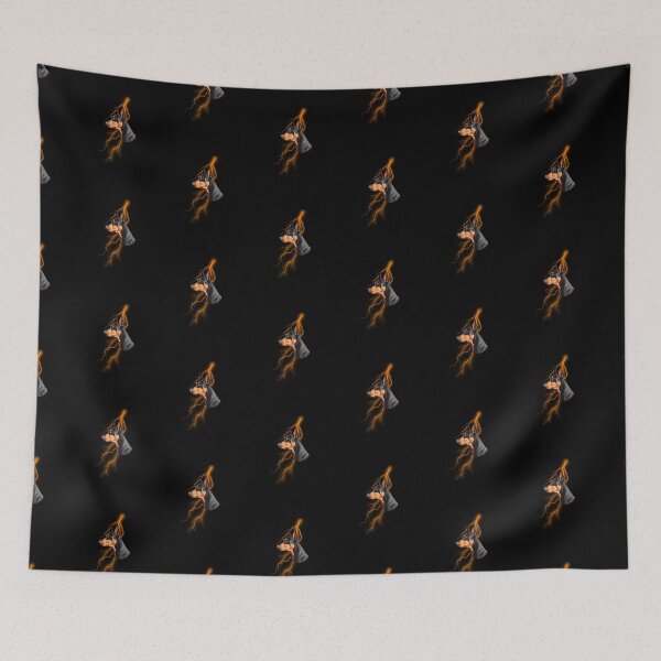 Item preview, Doberman Amazing Dog T-Shirt Thunderstorm Lightning  Orange designed and sold by Mypieceofspace.