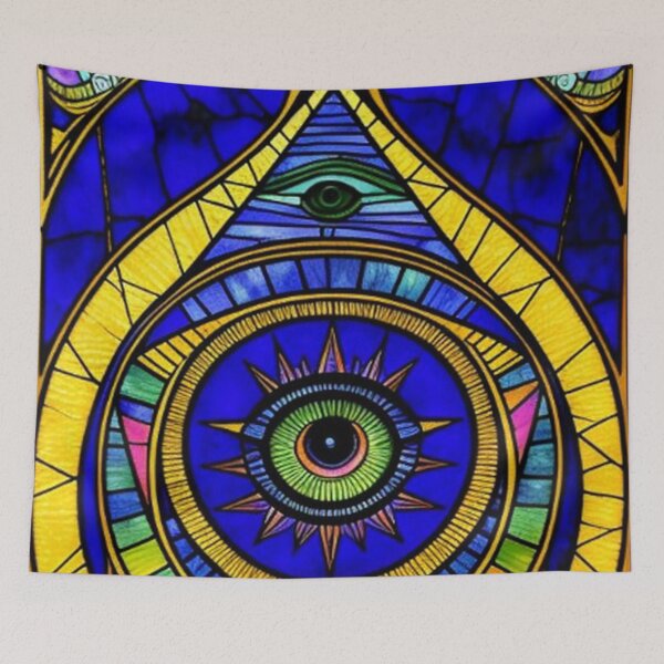 Item preview, Abstract Egyptian Eye Art  designed and sold by TheDarkWardrobe.