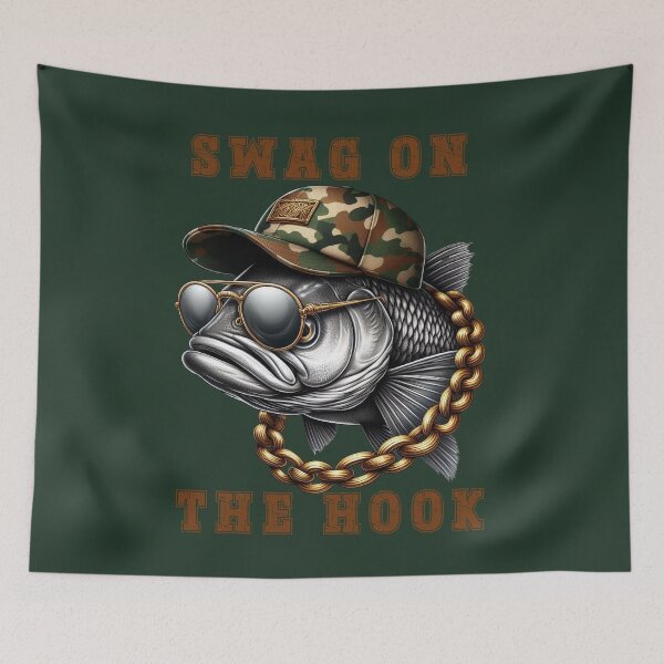Item preview, Swag On The Hook designed and sold by ART-HOME-PAWS.
