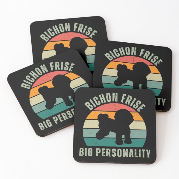 Aperçu de l'œuvre Bichon Frise Chien Maman Cadeau Pour Bichon Amant Bichon Chiot Cadeau créée et vendue par twigandmeadow.
