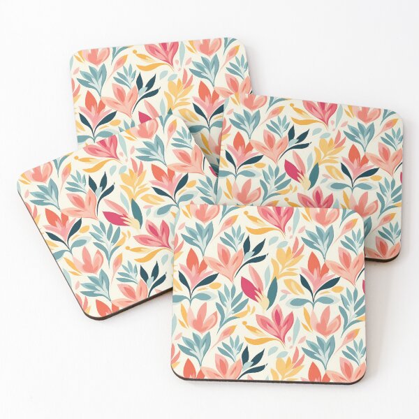 Item preview, Retro Flowers designed and sold by Lisetta Collection.