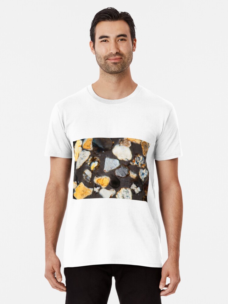 Thin Section Of Desert Sand Grains Under The Microscope And In Polarized Light T Shirt By Zosimus Redbubble