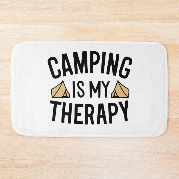 Item preview, Camping Is My Therapy: Nature's Healing Embrace designed and sold by Pattern-Parade.
