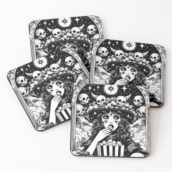 Item preview, Popcorn & horror movie designed and sold by MRANTONELLI.
