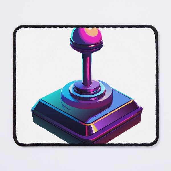 Item preview, neon glow gaming joystick designed and sold by pranod2272.