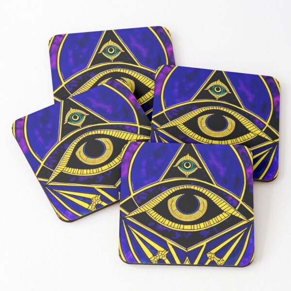 Item preview, Abstract Egyptian Eye Art  designed and sold by TheDarkWardrobe.