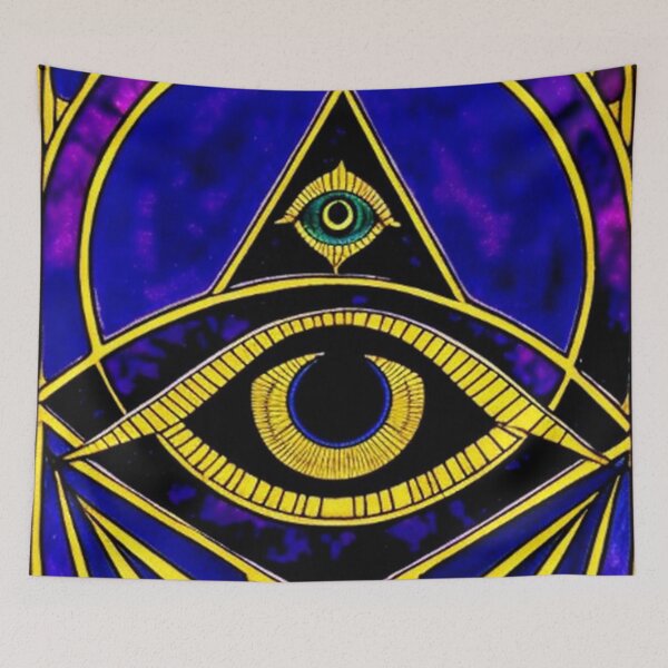 Item preview, Abstract Egyptian Eye Art  designed and sold by TheDarkWardrobe.