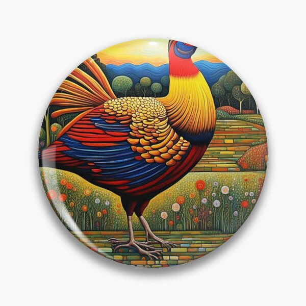 Item preview, In the garden with the Golden Pheasant designed and sold by George Hutton Hunter.