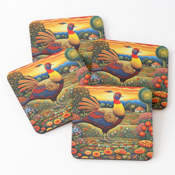 Item preview, In the garden with the Golden Pheasant designed and sold by George Hutton Hunter.
