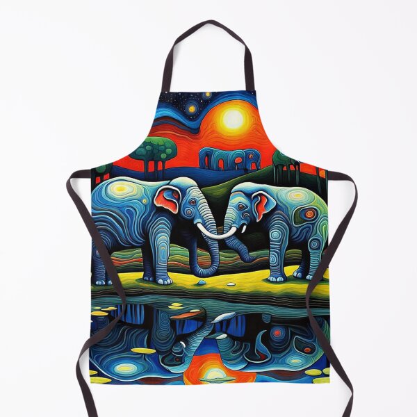 Item preview, Reflecting Elephants designed and sold by George Hutton Hunter.