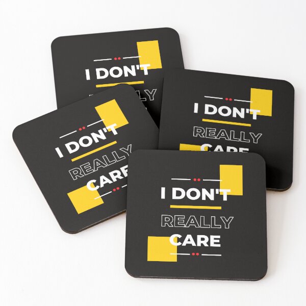 Item preview, I don't care designed and sold by Valgeneva.