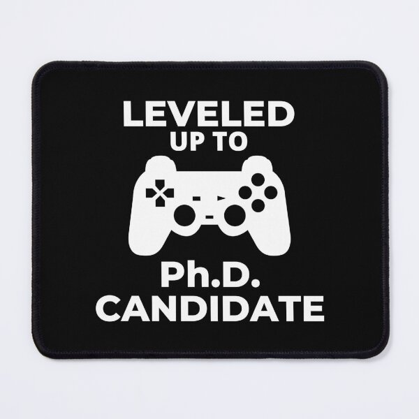 Item preview, Phd Degree Gift - Leveled Up To Ph.D. Candidate - Doctorate Degree Gift, Thesis Defense, Dissertation Defense, Quals, Prelim, Preliminary Exam, Qualifying Exam designed and sold by jadedscientist.