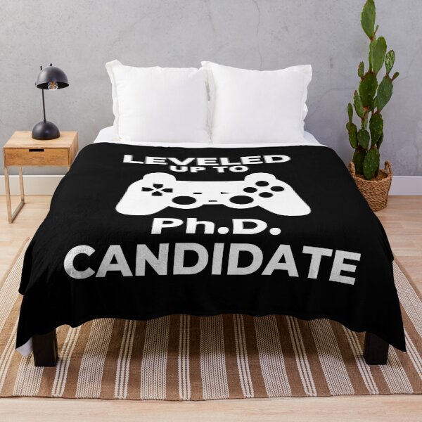 Item preview, Phd Degree Gift - Leveled Up To Ph.D. Candidate - Doctorate Degree Gift, Thesis Defense, Dissertation Defense, Quals, Prelim, Preliminary Exam, Qualifying Exam designed and sold by jadedscientist.