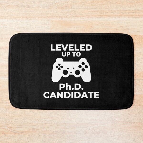 Item preview, Phd Degree Gift - Leveled Up To Ph.D. Candidate - Doctorate Degree Gift, Thesis Defense, Dissertation Defense, Quals, Prelim, Preliminary Exam, Qualifying Exam designed and sold by jadedscientist.