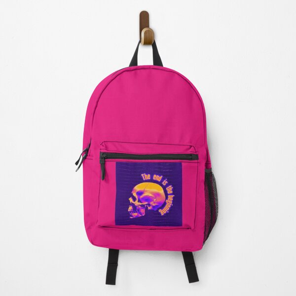 Item preview, The end is the beginning - pop art style skull designed and sold by silent-violin.