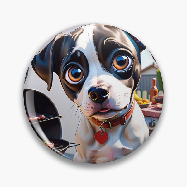 Item preview, Cute BBQ Puppy Dog designed and sold by TheArtOfPat.