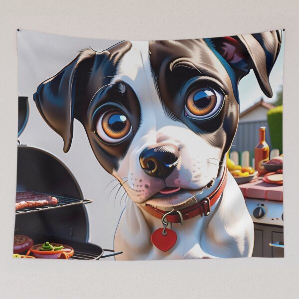 Item preview, Cute BBQ Puppy Dog designed and sold by TheArtOfPat.