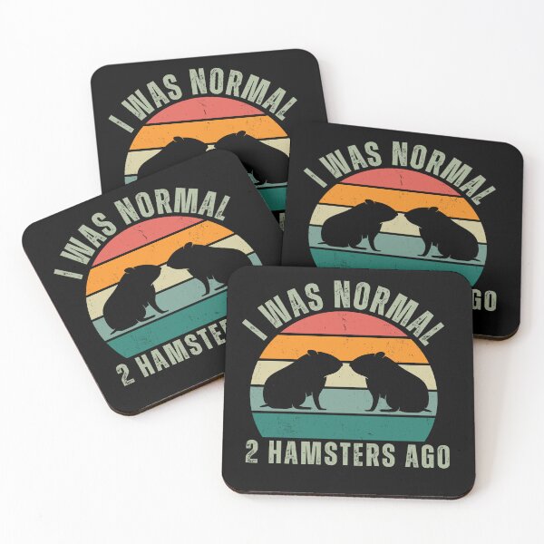 Item preview, Hamster Mom I Was Normal 2 Hamsters Ago Hamster Lover Gift designed and sold by twigandmeadow.