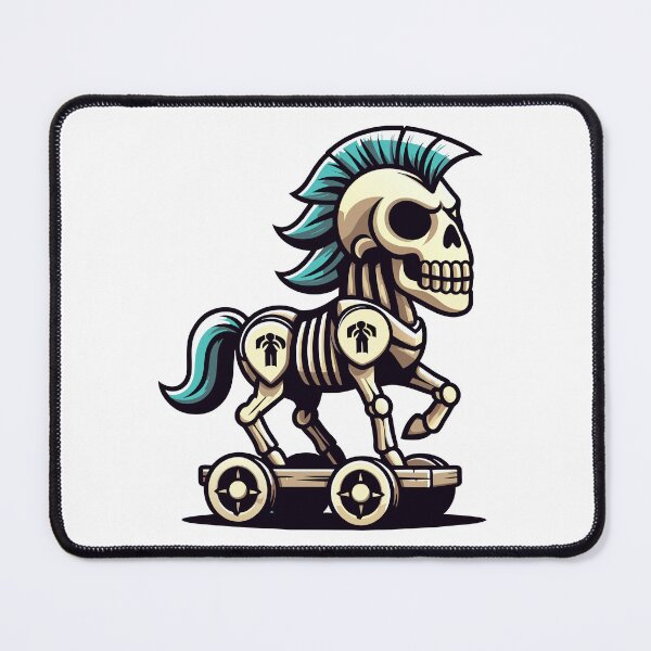 Item preview, Trojan Horse Skull designed and sold by Designowner.