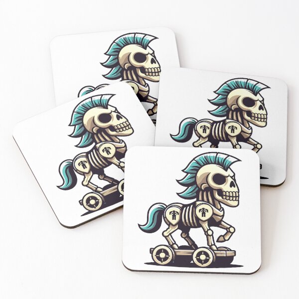 Item preview, Trojan Horse Skull designed and sold by Designowner.