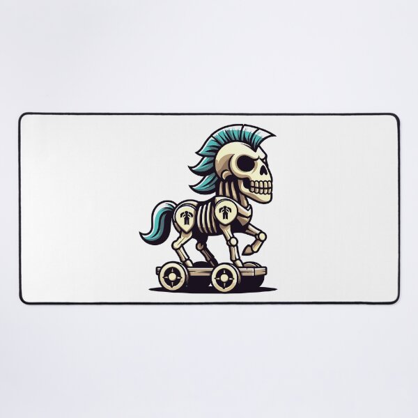 Item preview, Trojan Horse Skull designed and sold by Designowner.