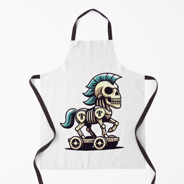 Item preview, Trojan Horse Skull designed and sold by Designowner.