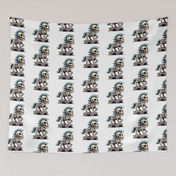 Item preview, Trojan Horse Skull designed and sold by Designowner.