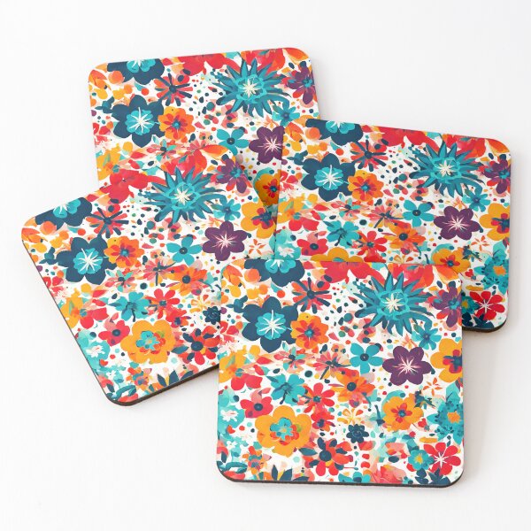 Item preview, Bright Abstract Floral Pattern 2 designed and sold by Tom-Johnson.