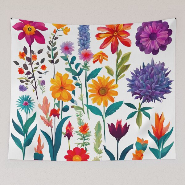 Item preview, Floral Kaleidoscope Fiesta 4 designed and sold by Tom-Johnson.