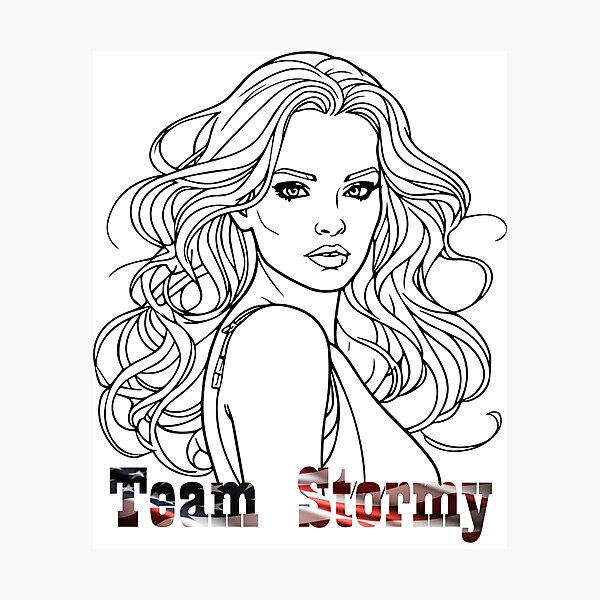 Item preview, Stormy Daniels Story - Team Stormy: Make America Stormy Again designed and sold by AmazingAbha.