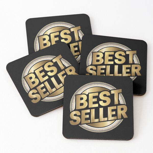 Item preview, Best seller sticker - golden effect  designed and sold by Sha1726.