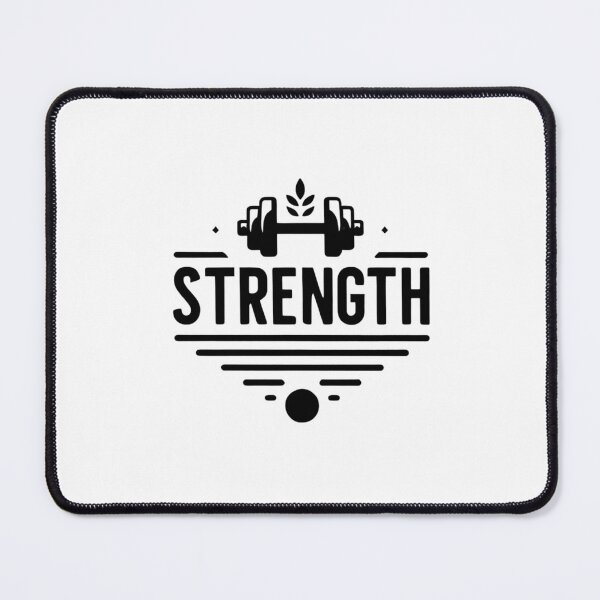 Item preview, Motivational Strength Dumbbell - Black Gym designed and sold by Weknes.