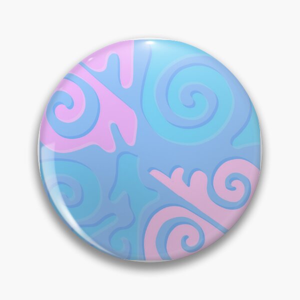 Item preview, Pink blue ornaments designed and sold by Artyerke.