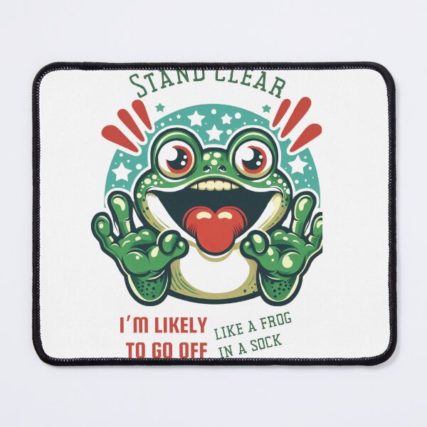 Item preview, Funny Idioms, Australian, Go Off Like a Frog in a Sock designed and sold by CulturalCurios.