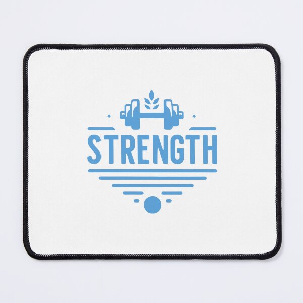 Item preview, Motivational Strength Dumbbell - Blue Gym designed and sold by Weknes.