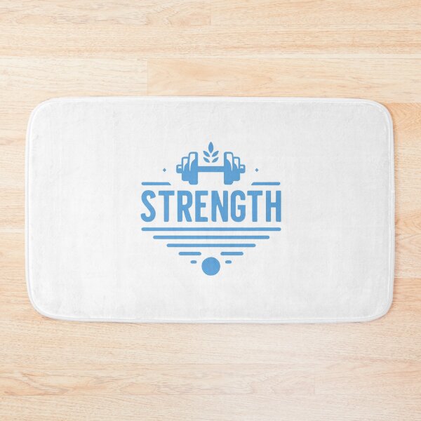 Item preview, Motivational Strength Dumbbell - Blue Gym designed and sold by Weknes.