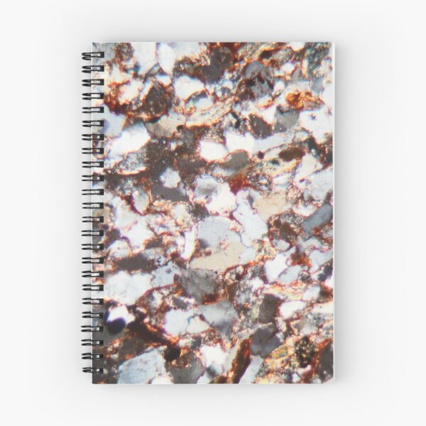 Item preview, Thin section of a fine grained sandstone under the microscope and in polarized light. designed and sold by Zosimus.