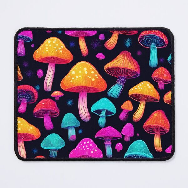 Item preview, Neon Mushroom Fantasy World designed and sold by Tom-Johnson.