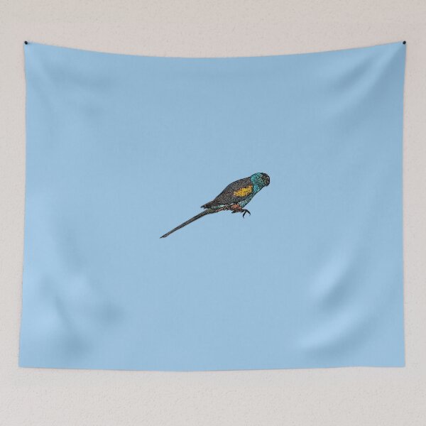 Item preview, Golden-shouldered Parrot Black Alternate Design  designed and sold by designsasstultd.
