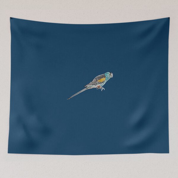 Item preview, Golden-shouldered Parrot White Alternate Design  designed and sold by designsasstultd.
