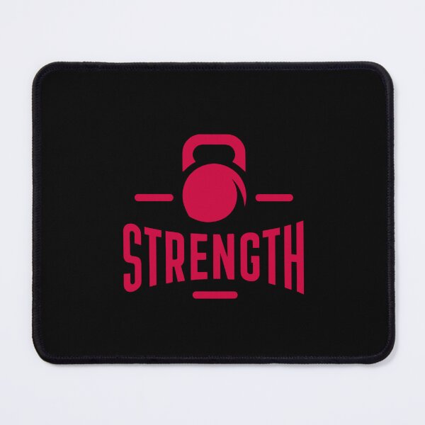 Item preview, Kettlebell Strength Motivational Gym RED designed and sold by Weknes.