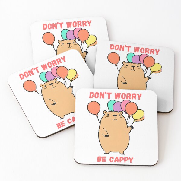 Item preview, Don't Worry Be Cappy designed and sold by Lurgi-Print.