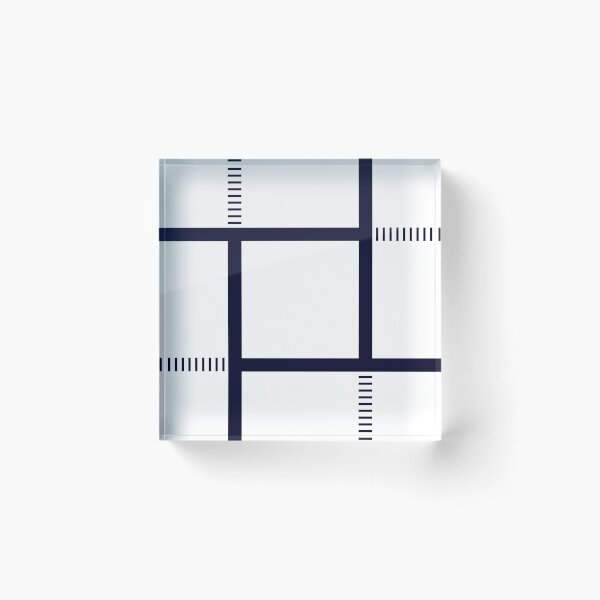 Item preview, Quadra  - Navy blue on white designed and sold by Marc Reverger.